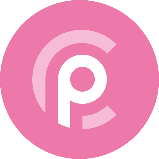 Pinkcoin Pink Icon Cryptocurrency Flat Iconset Christopher Downer