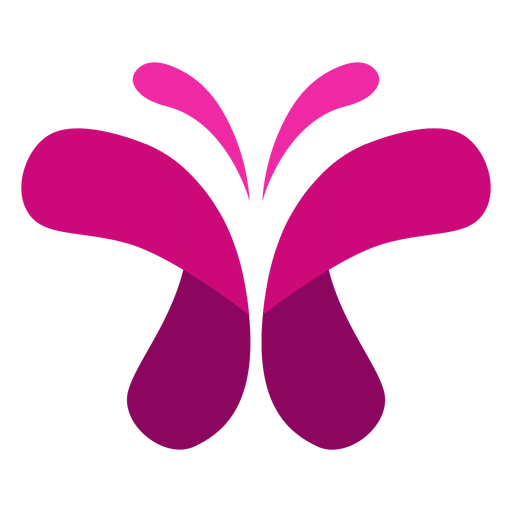 Pink Butterfly Icon