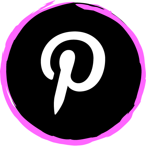 Free Pink Social Media Art Brush Style Icon Designed