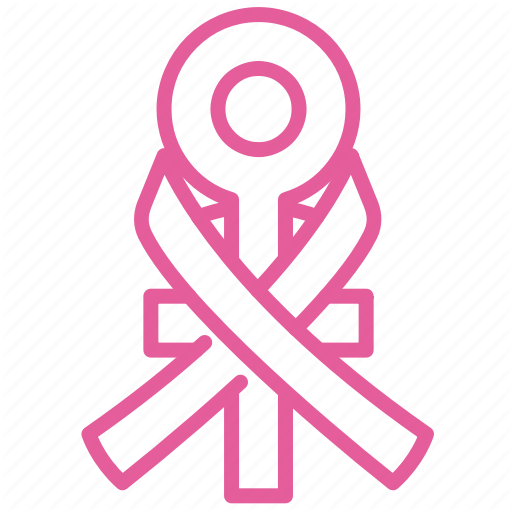 Breast, Cancer, Care, Health, Healthcare, Ribbon, Women Icon