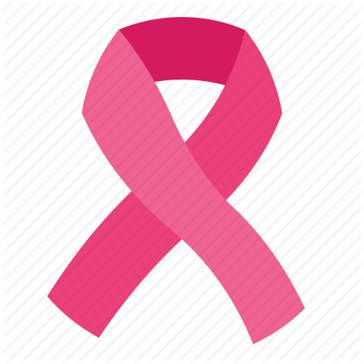 Breast, Cancer, Pink, Ribbon Icon