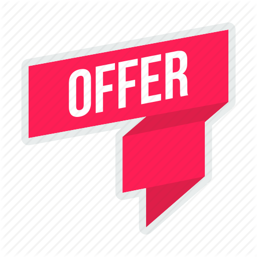 Discount, Offer, Pink, Ribbon, Sale, Shop, Shopping Icon