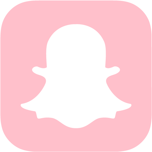 Pink Snapchat Icon