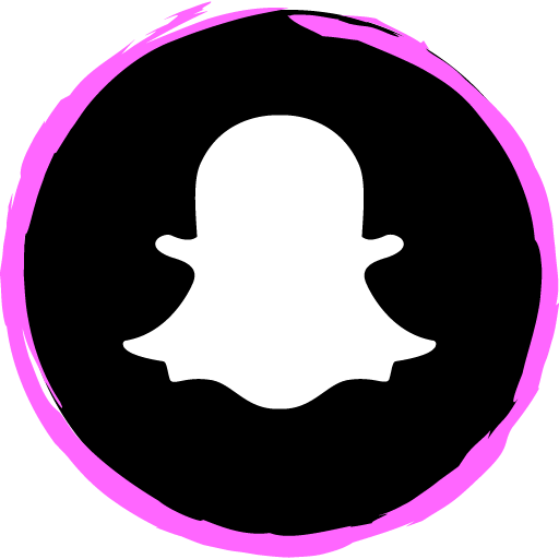 Snapchat Free Pink Social Media Art Brush Style Icon Designed