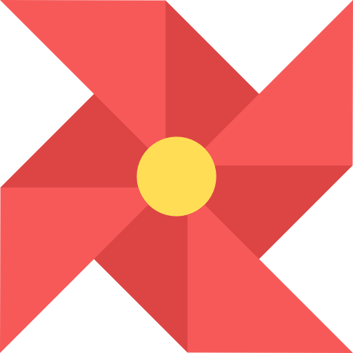 Nature, Pinwheel, Toy, Wind, Mill, Windmill Icon