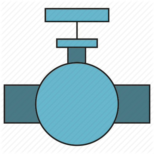 Industry, Pipe, Pipeline, Tap, Valve Icon