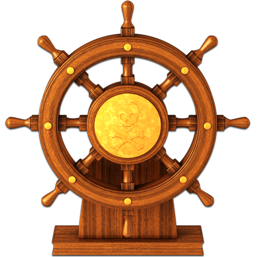 Rudder Pirate Icon