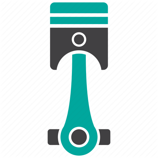 Engine, Forcer, Piston Icon