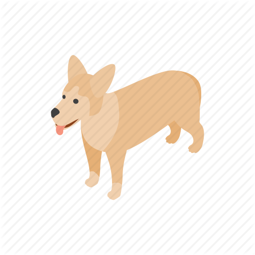 Animal, Blog, Canine, Dog, Isometric, Mongrel, Pet Icon
