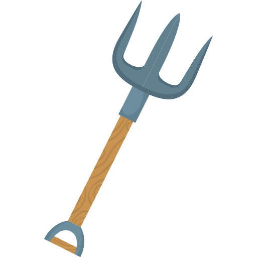 Rake, Tools And Utensils, Pitchfork, Gardening Icon