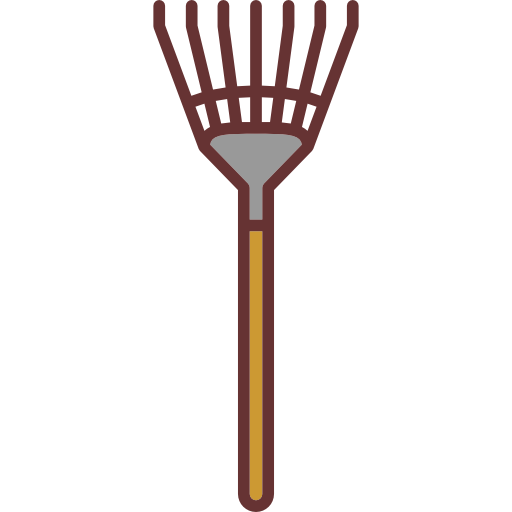 Pitchfork, Gardening, Tools And Utensils, Rake Icon