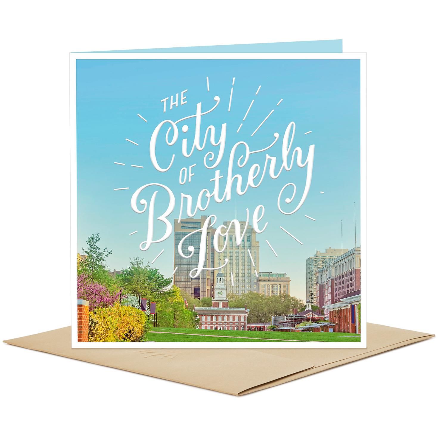 State Of New York Icons Blank Card