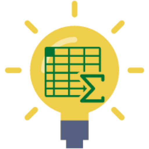 Cropped Light Bulb And Spreadsheet Logo Icon How To Excel