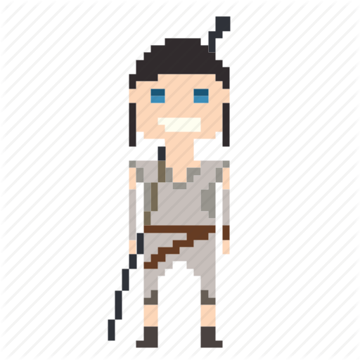 Avatar, Female, Person, Pixels, Rey, Star Wars, Starwars Icon