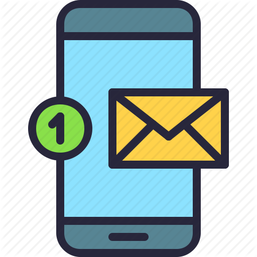 App, Email, Letter, Mobile, New, Notification, Phone Icon