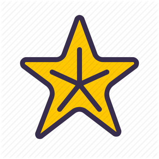 Animal, Nautical, Ocean, Sea, Star Icon