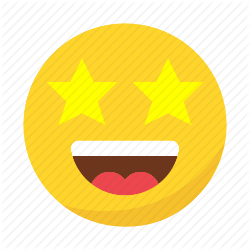 Emoji, Emoticon, Famous, Happy, Smile, Star Icon