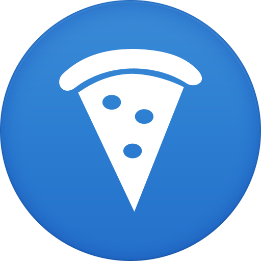 Pizza Icon Circle Addon Iconset