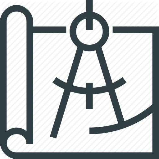 Blueprint, Calculate, Divider, Drawing, Plan Icon