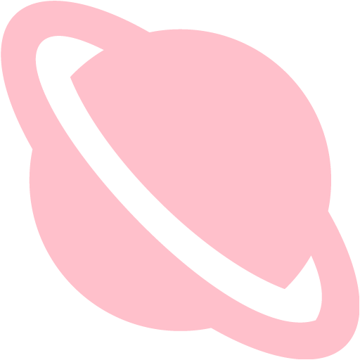 Pink Planet Icon