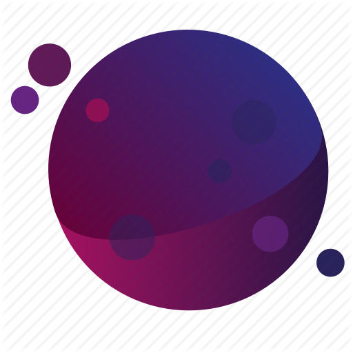 Galaxy, Gradients, Planet, Planets Icon