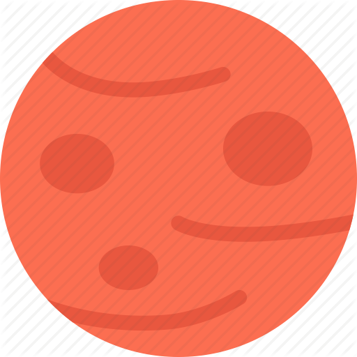 Global, Mars, Planet, Space Icon
