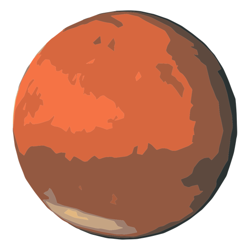 Mars Planet Icon