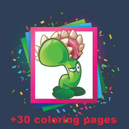 Plants Vs Zombies Coloring Book Apk