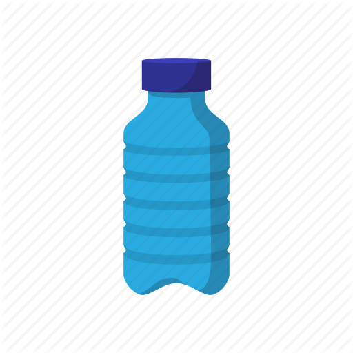 Bottle, Cartoon, Lid, Liquid, Plastic, Product, White Icon