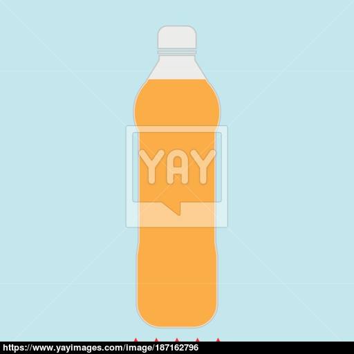 Water Plastic Bottle It Is Icon Vector
