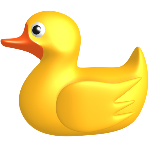 Plastic Model Duck Icon Free Printer Iconset Aha Soft