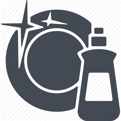 Cleaner, Cleaning, Plate, Wash Up Icon