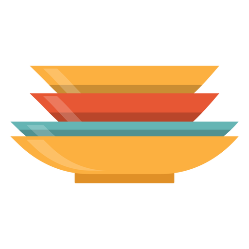 Stack Of Plates Icon