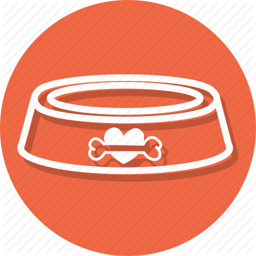 Animal, Cup, Dish, Dog, Food, Pet, Plate Icon