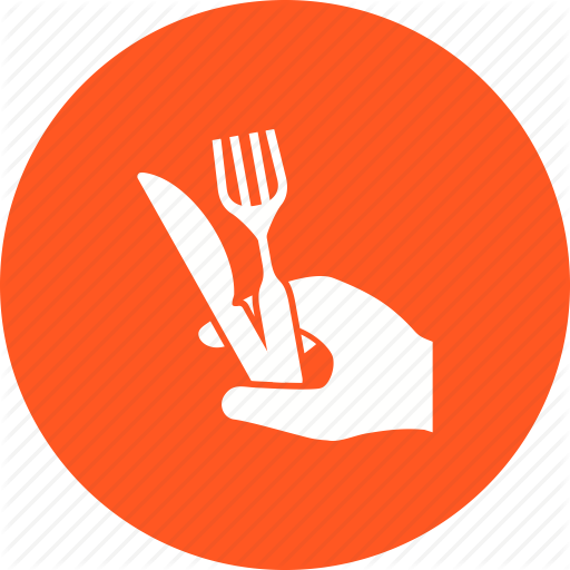 Cutlery, Food, Fork, Knife, Meal, Plate, Spoon Icon