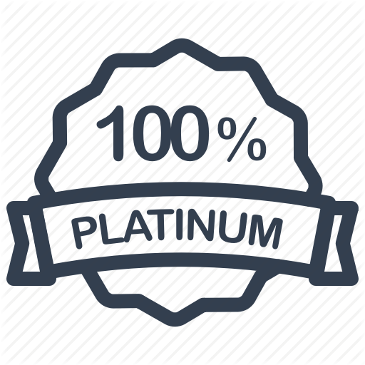 Guarantee, Label, Percent, Platinum Icon