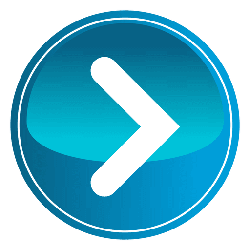 Blue Round Play Button