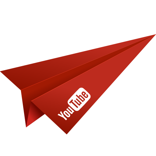 Youtube Plane Icon