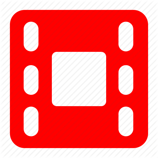 Film, Movie, Play, Red, Video Icon