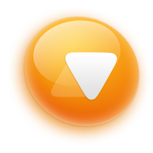 Icon Video Play Orange
