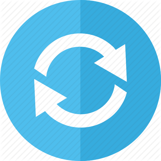 Again, Back, Blue, Control, Multimedia, Playback, Refresh Icon