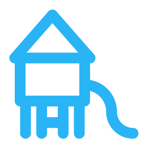 Playground, Linear, Simple Icon With Png And Vector Format