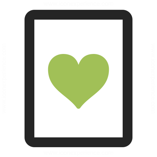Playing Card Hearts Icon Iconexperience