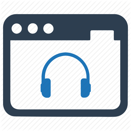 Music, Online, Online Playlist Icon