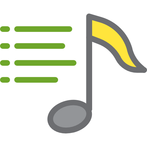 Playlist, Music Note, Quaver, Music And Multimedia, Multimedia