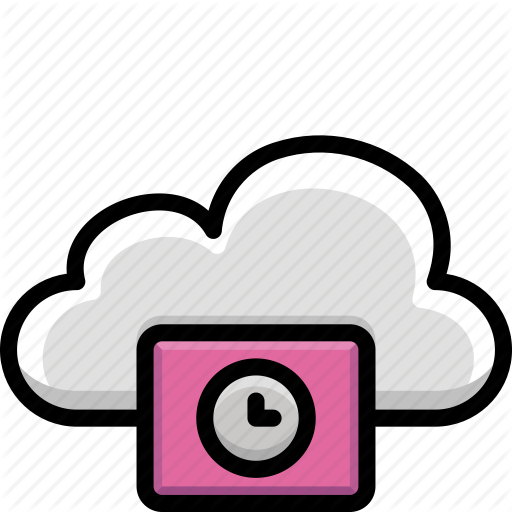 Cloud, Colour, Functions, Please, Wait Icon