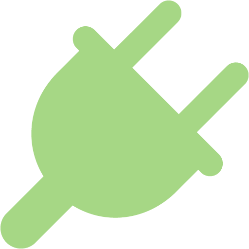 Guacamole Green Plug Icon