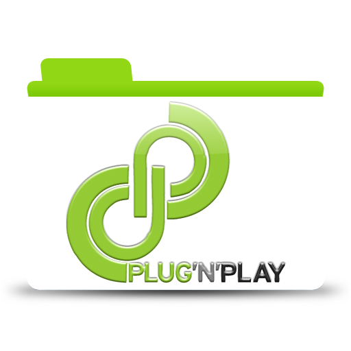 Plug N Play, Folder, Ikon Gratis Dari Colorflow Icons