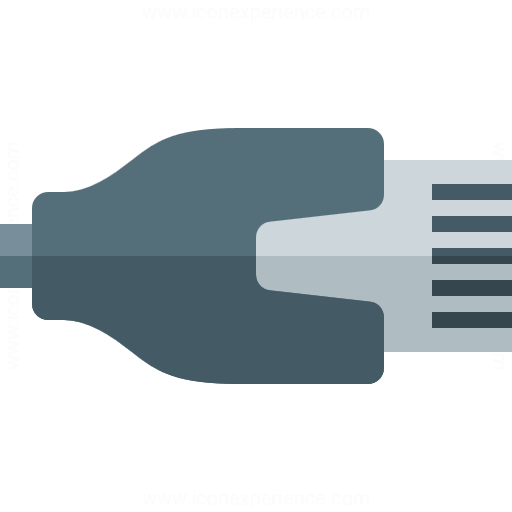 Iconexperience G Collection Plug Lan Icon