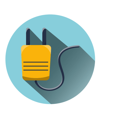 Plug Round Icon